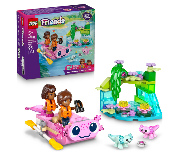 LEGO FRIENDS 42681 Przygoda na aksolotlowej łodzi - 1473460 - zdjęcie 2